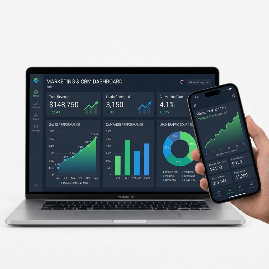 VNS Digital Analytics Mockup